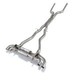 Performance Exhaust for Mercedes BENZ GLC63 AMG 3.0T catback SUS304 Variable Exhaust Valve with Controller