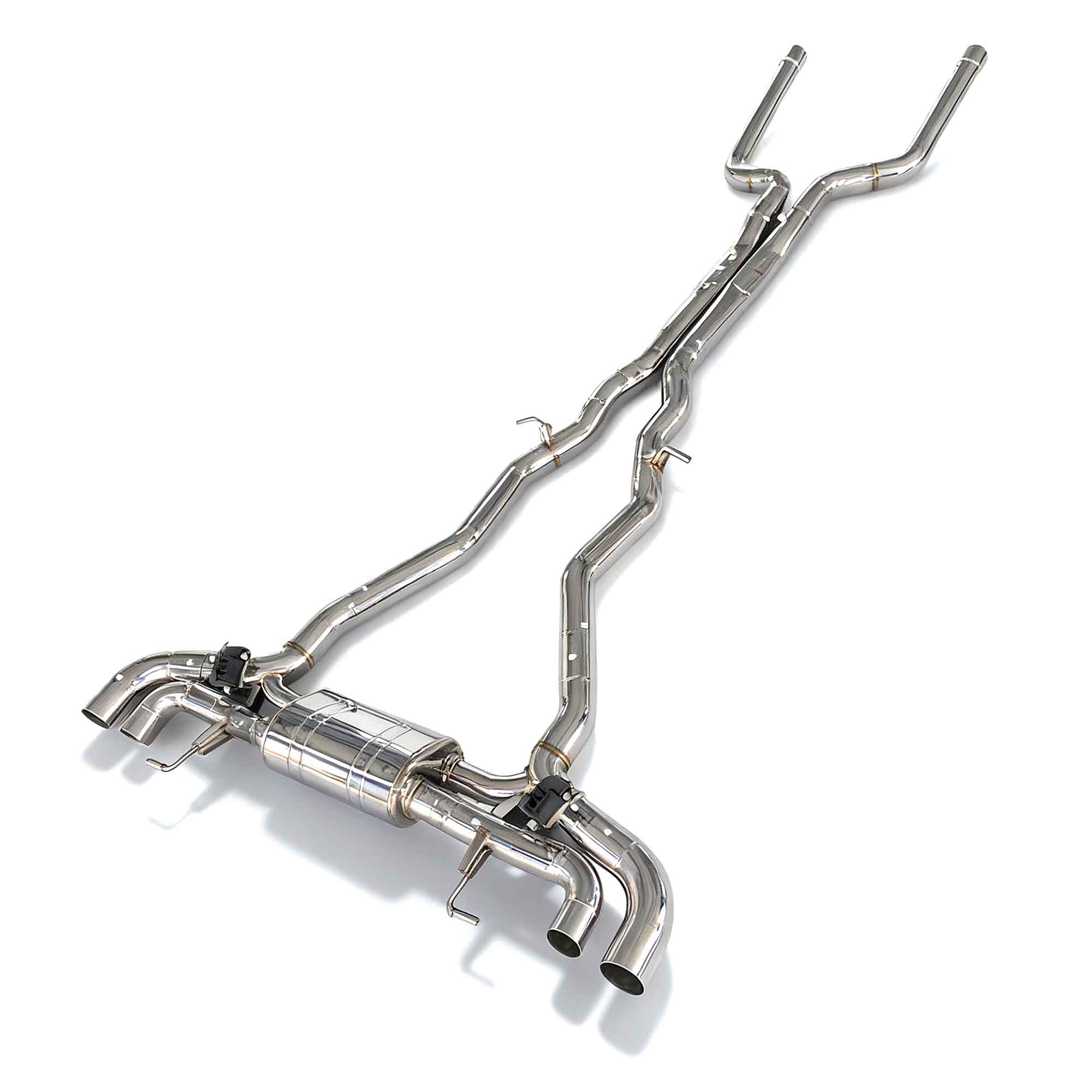 web1 Performance Exhaust for Mercedes BENZ GLC63 AMG 3.0T catback SUS304 Variable Exhaust Valve with Controller - Image 1