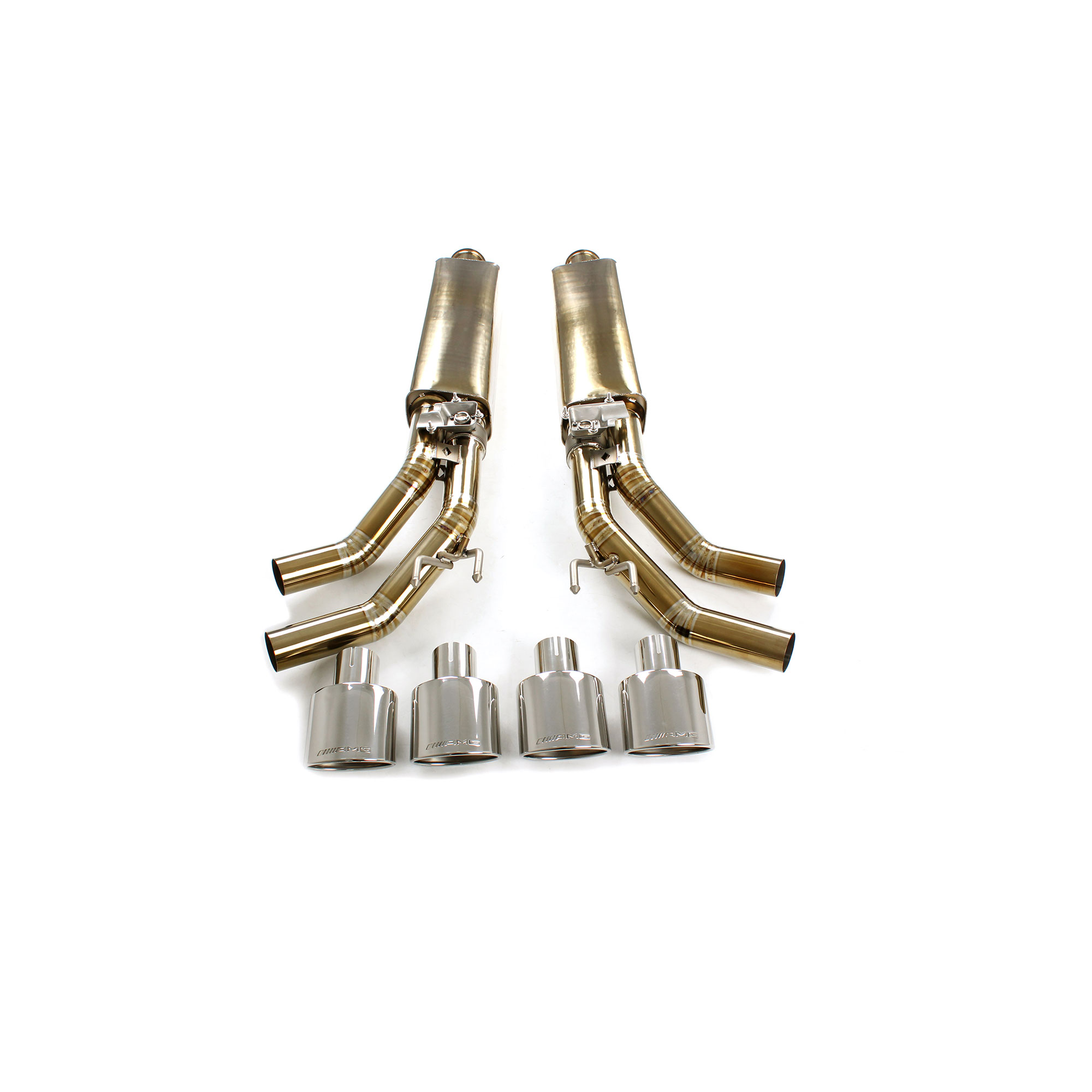 web1 Performance Exhaust for Mercedes Benz G-Class W464 Titanium catback Variable Exhaust Valve With Controller - Image 1