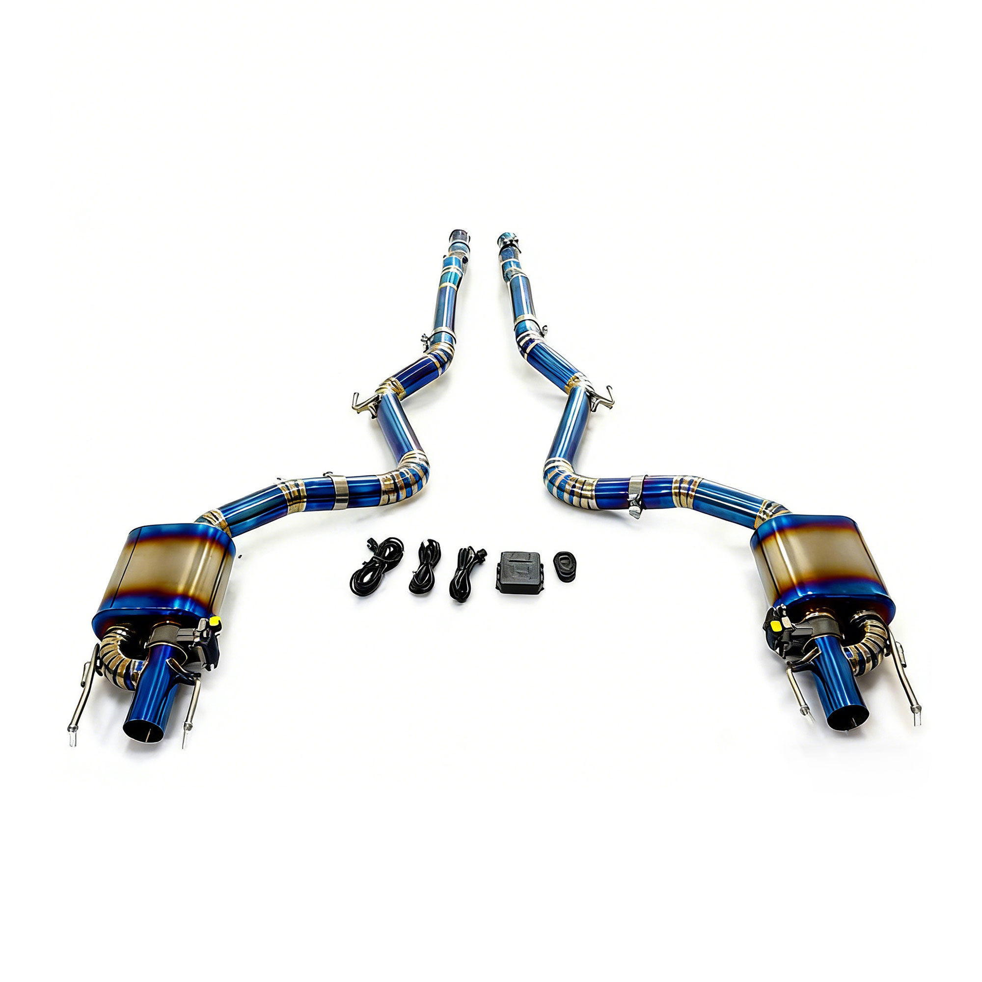 web2 Performance Exhaust for Mercedes-Benz S600 W221 5.5T V12 Titanium catback Variable Exhaust Valve With Controller - Image 1