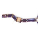 High Flow Exhaust System for Audi A6 A7 C7 Station Wagon 3.0T catback Titanium Racing Grade pipe with Valve Direct Fit - Image 3