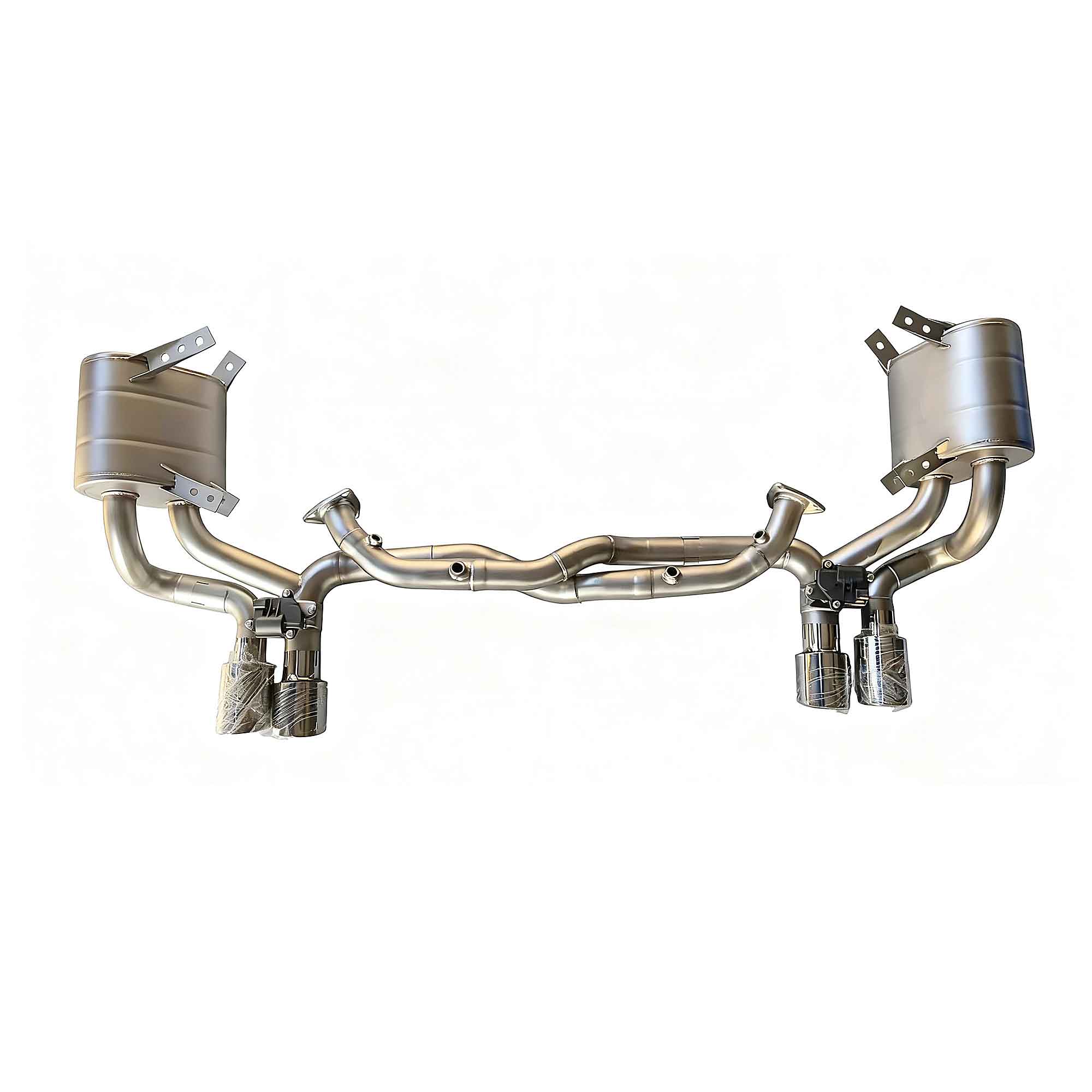 web2 Performance Exhaust for Porsche 911 Carrera 997.1 3.6T catback SUS304 Variable Exhaust Valve with Controller - Image 1