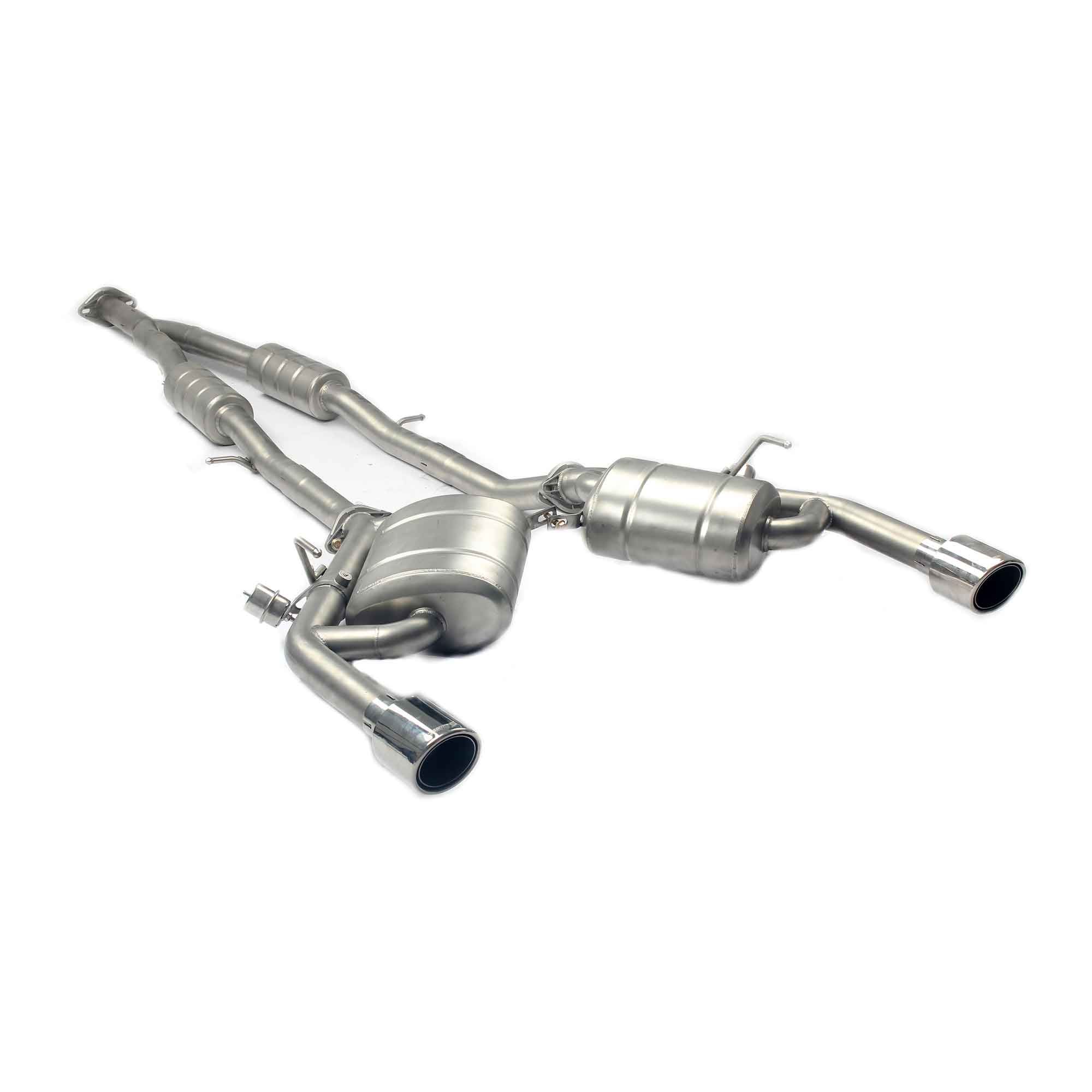 web2 Performance Exhaust for Infiniti Q50 catback SUS304 Variable Exhaust Valve with Controller - Image 1