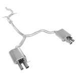 Performance Exhaust for Audi A6 A7 C7 C8 2.0T catback SUS304 Variable Exhaust Valve with Controller