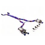 Performance Exhaust for Maserati Ghibli 3.0T 2013-2020 Titanium catback Variable Exhaust Valve With Controller - Image 2