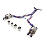 Performance Exhaust for Maserati Ghibli 3.0 Titanium catback Variable Exhaust Valve With Controller