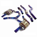 Performance Exhaust for Mercedes BENZ E200 E260 E300 W213 Titanium catback Variable Exhaust Valve With Controller - Image 4