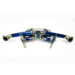 Performance Exhaust for Porsche 718 Cayman GT4 RS Titanium catback Variable Exhaust Valve With Controller