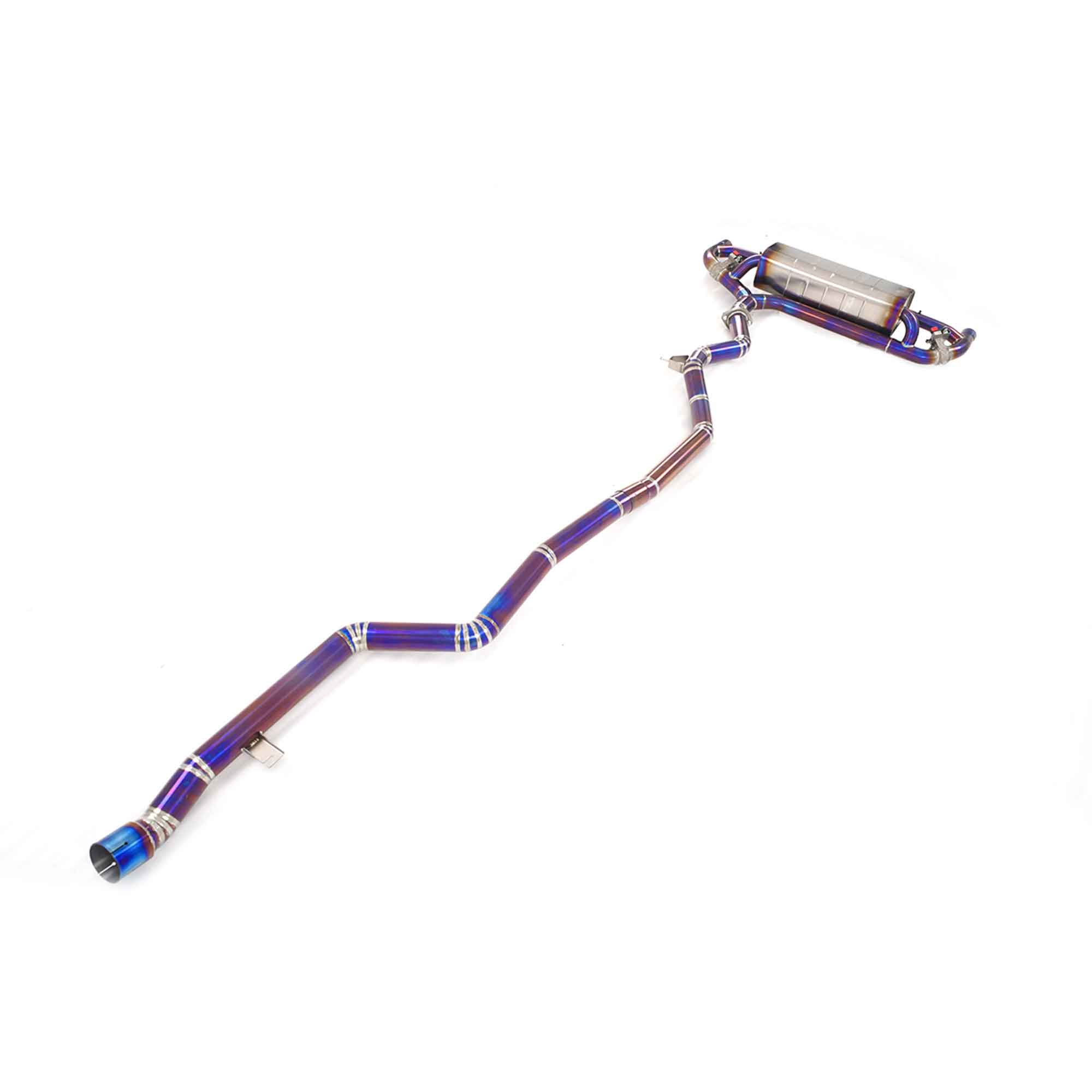 web3 Performance Exhaust for BMW 330E Titanium catback Variable Exhaust Valve With Controller - Image 1