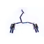 Performance Exhaust for AUDI A6 2.0 Titanium catback Variable Exhaust Valve With Controller