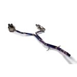 High Flow Exhaust System for Audi A6 2.0 catback Titanium Racing Grade pipe with Valve Direct Fit - Image 3