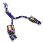 High Flow Exhaust System for Audi A8 3.0T D5 4N 2018+ catback Titanium Racing Grade pipe with Valve Direct Fit - Image 4