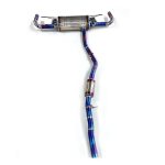 High Flow Exhaust System for Audi Q5L 2.0T catback Titanium Racing Grade pipe with Valve Direct Fit - Image 4