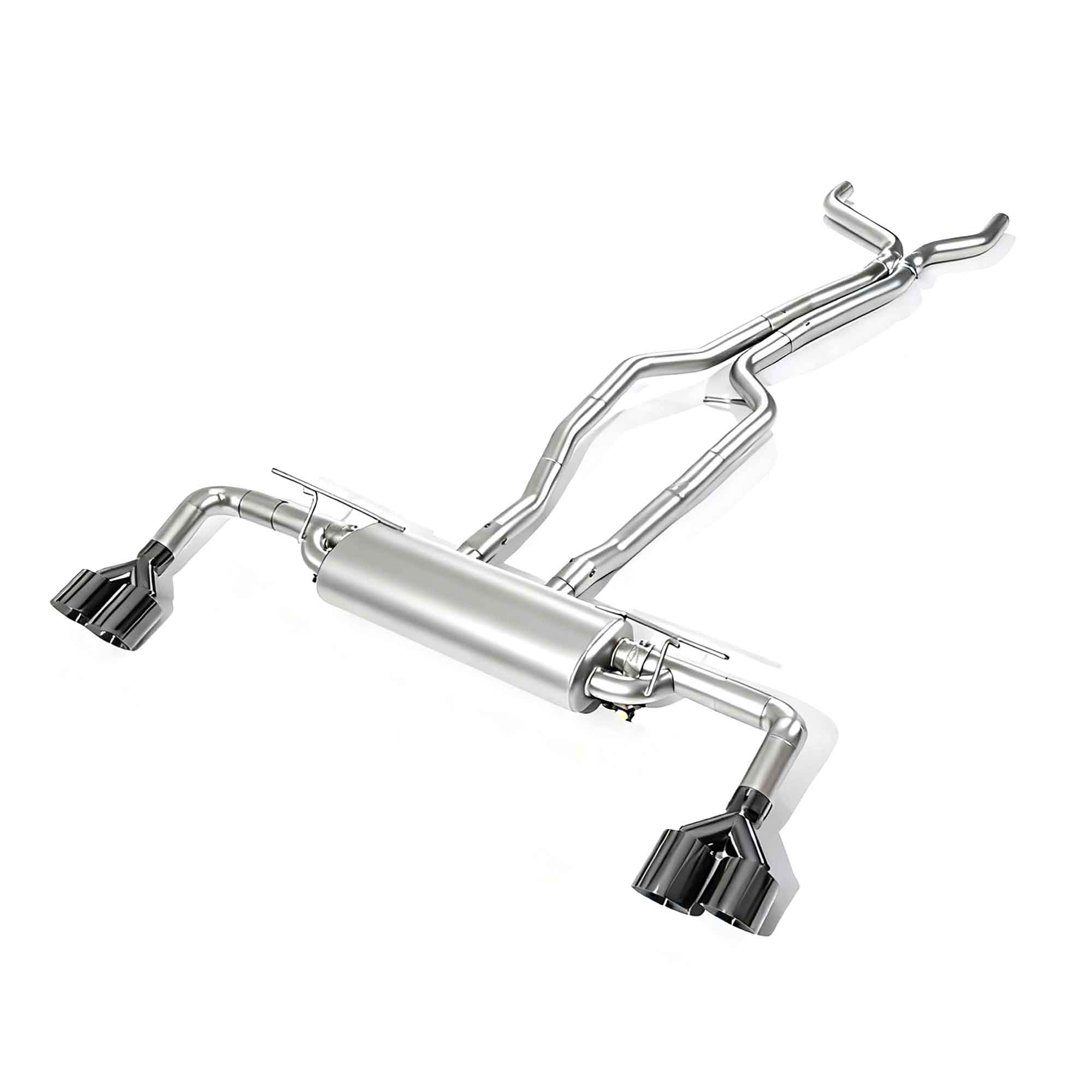 web3 Performance Exhaust for Porsche Cayenne S 958 3.6T 2015 catback SUS304 Variable Exhaust Valve with Controller - Image 1