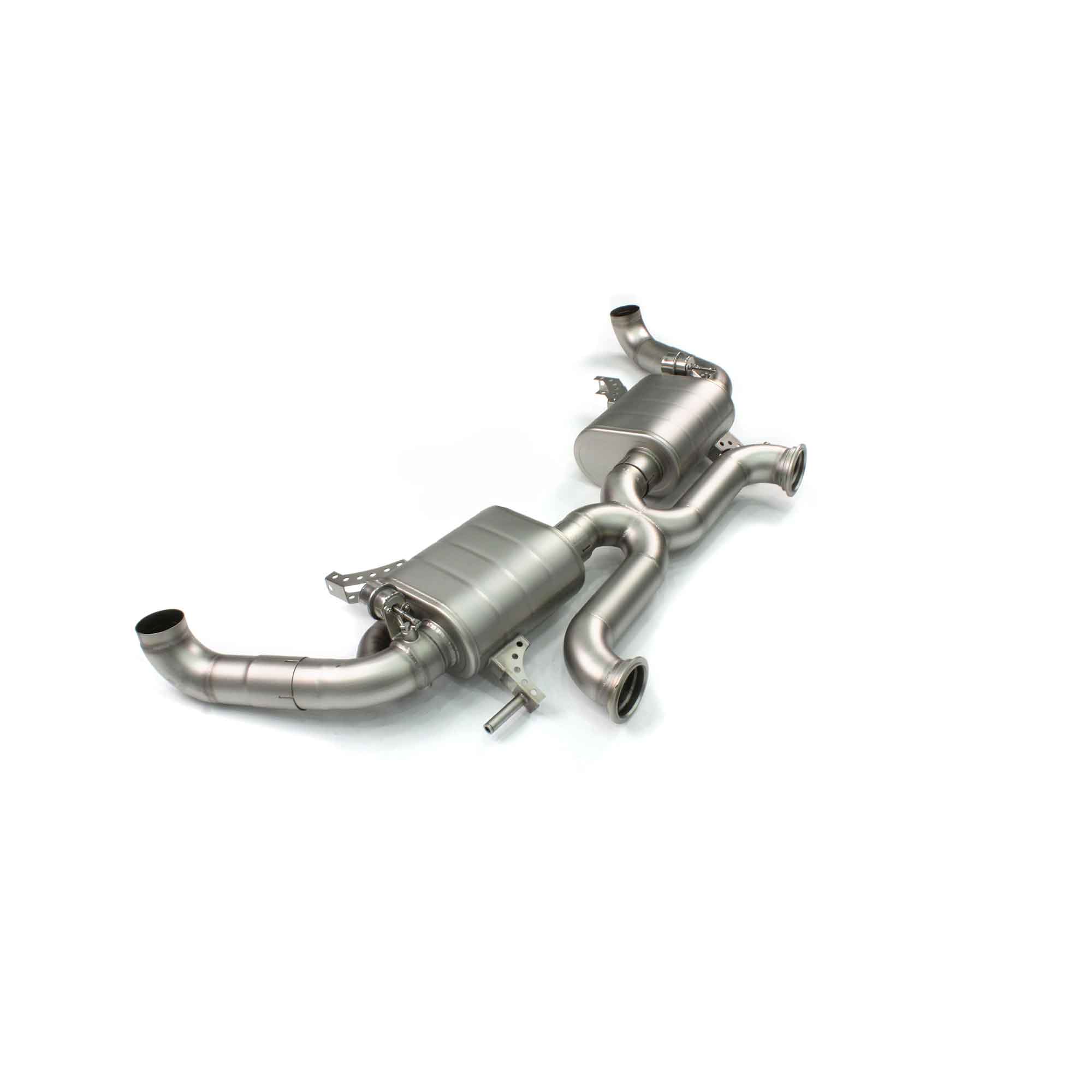 web3 Performance Exhaust for AUDI R8 catback SUS304 Variable Exhaust Valve with Controller - Image 1