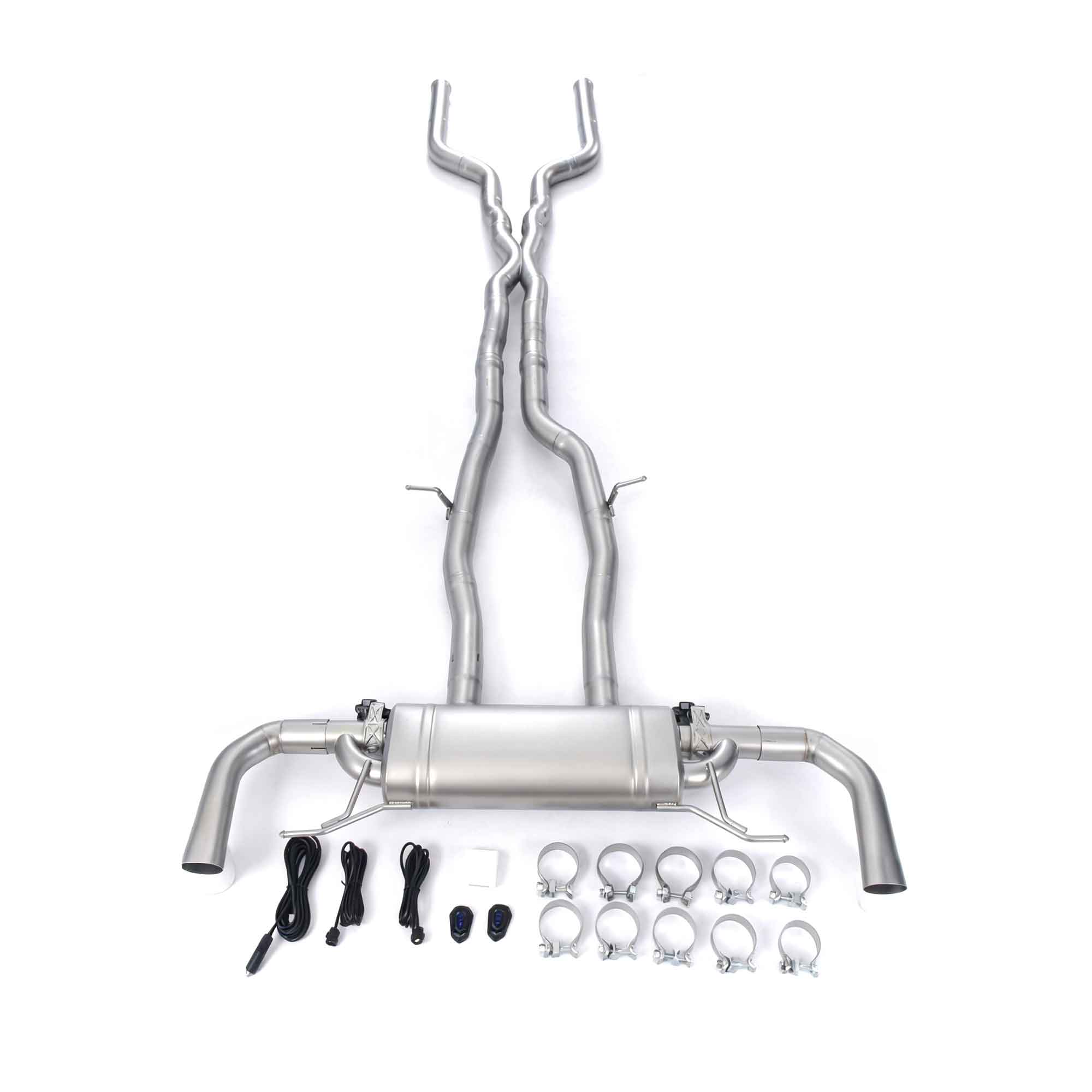web3 CYT Performance Exhaust for Mercedes AMG GLC 63 S 4.0T Coupe catback SUS304 Variable Exhaust Valve with Controller - Image 1