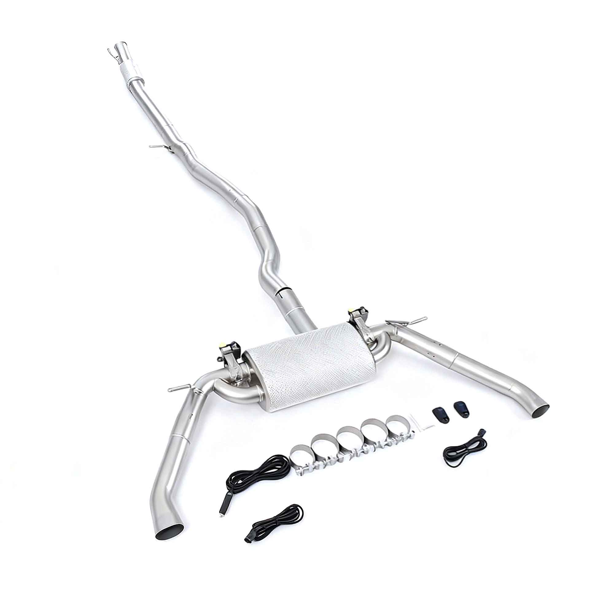 web3 Performance Exhaust for Mercedes-AMG CLA 45 4MATIC 2015 catback SUS304 Variable Exhaust Valve with Controller - Image 1