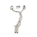 Performance Exhaust for Audi A8L D4 4H 6.3L W12 2011 catback SUS304 Variable Exhaust Valve with Controller - Image 3