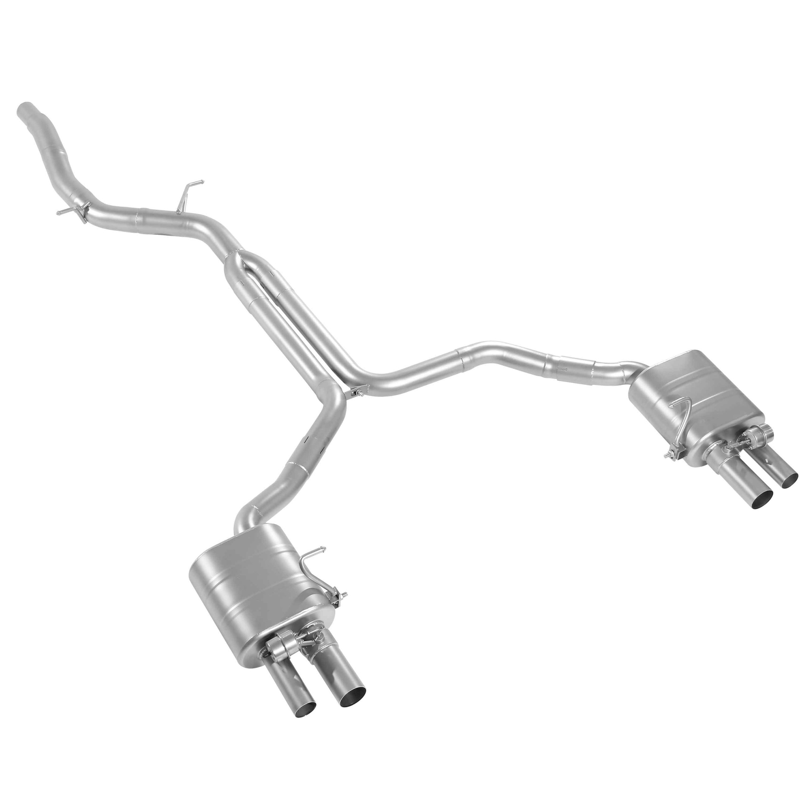 web3 Performance Exhaust for Audi A7 C8 2019+ catback SUS304 Variable Exhaust Valve with Controller - Image 1