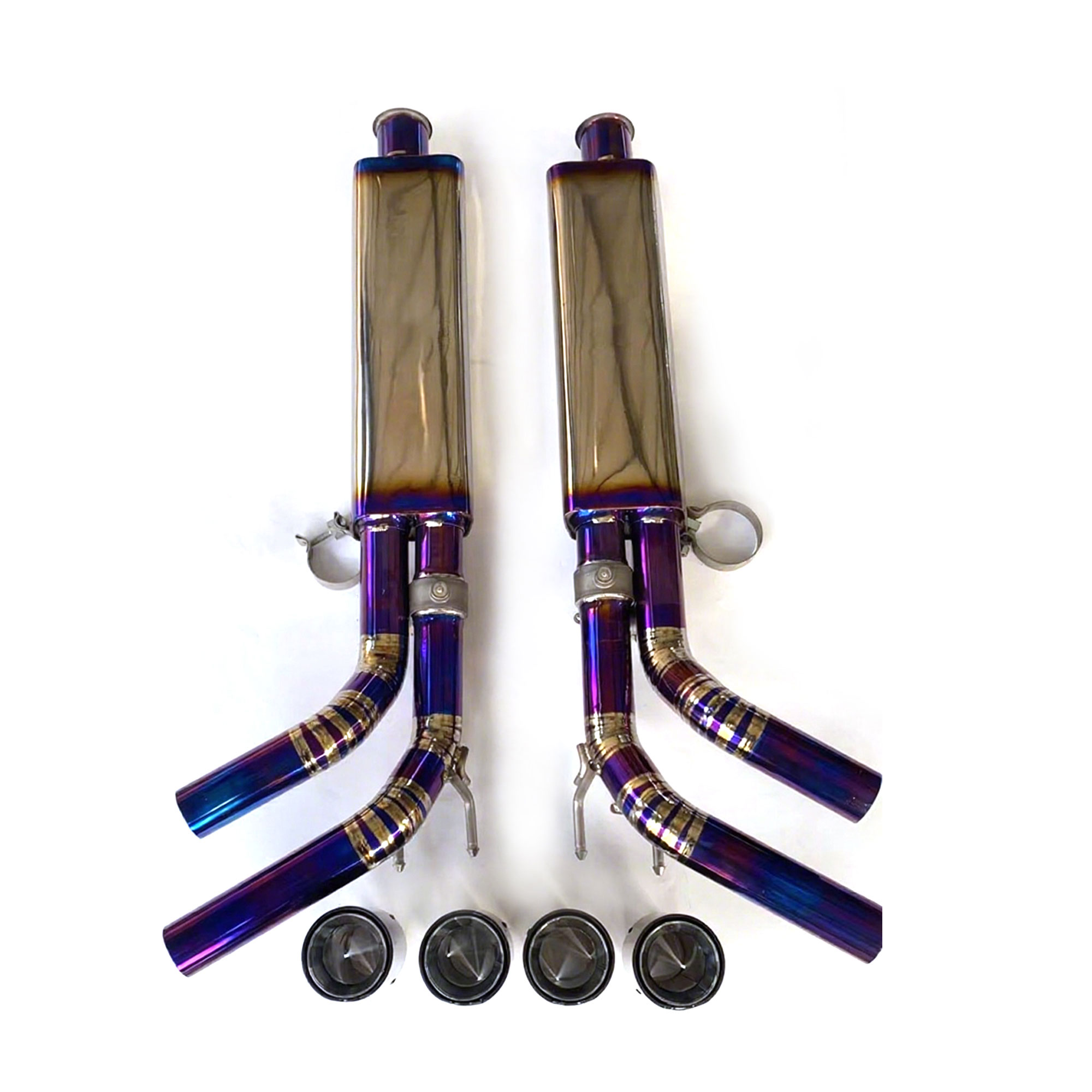 web3 Performance Exhaust for Mercedes-Benz G 500 W463 Titanium catback Variable Exhaust Valve With Controller - Image 1