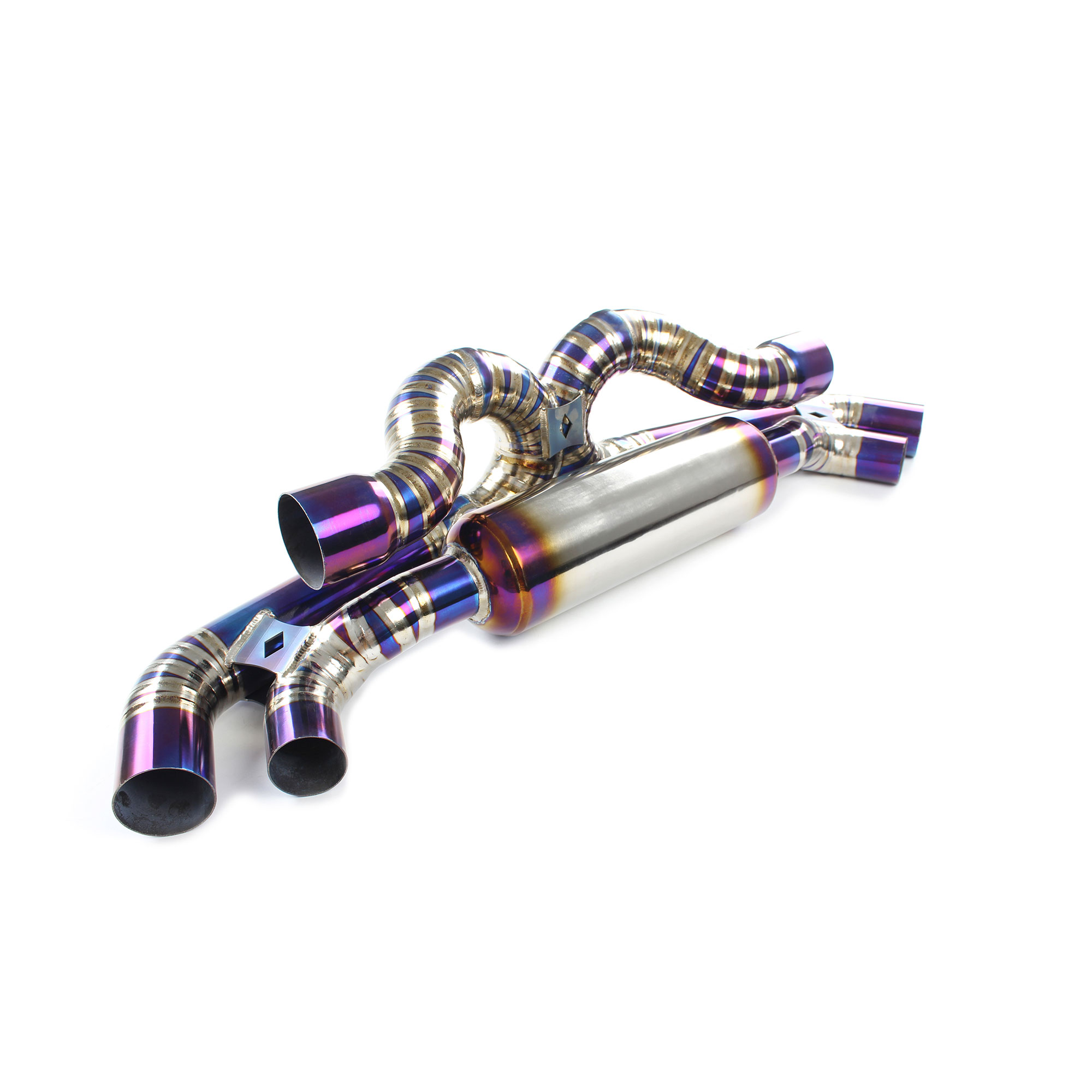 web4 Performance Exhaust for Porsche 911 Turbo S (Type 992) Titanium catback Variable Exhaust Valve With Controller - Image 1