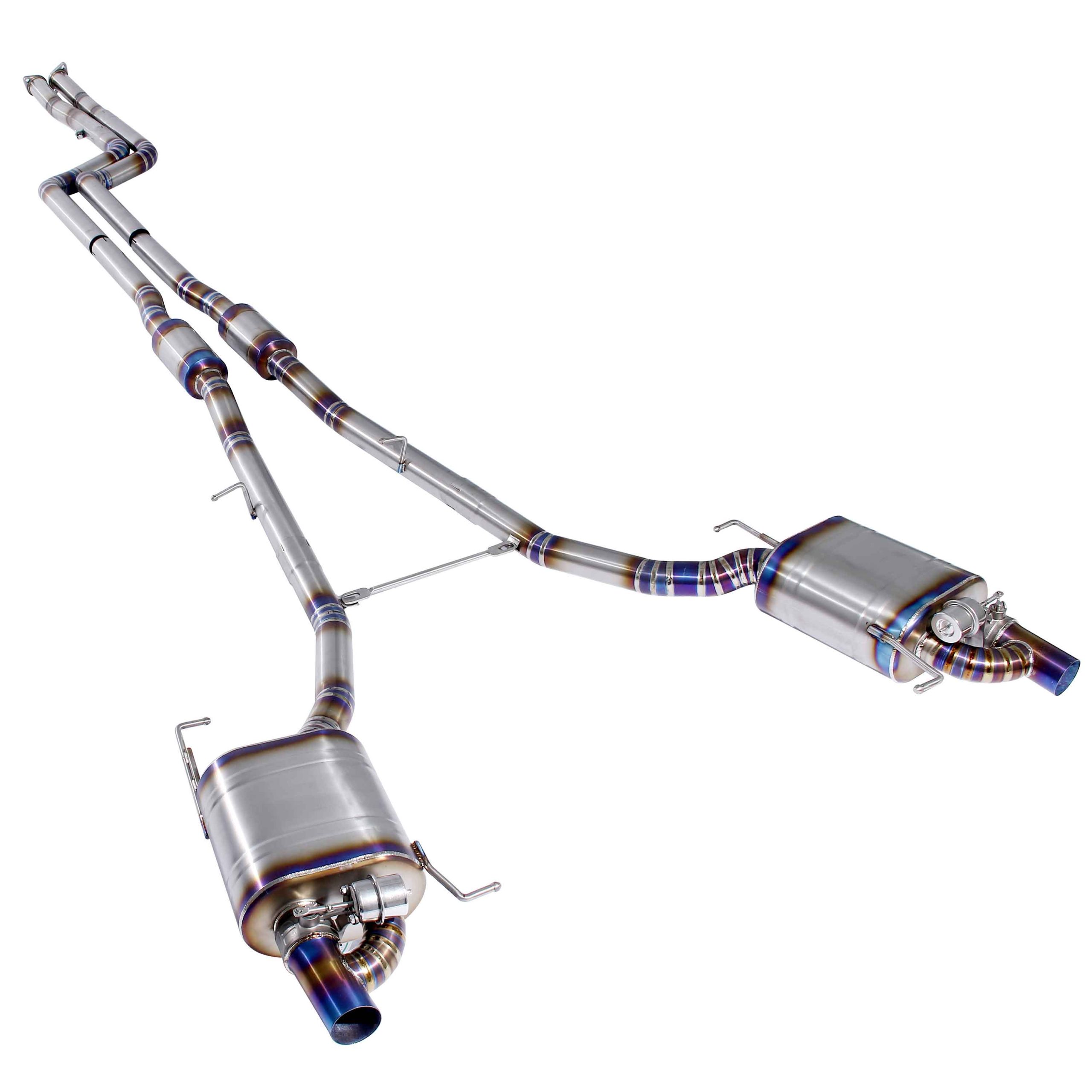 web4 Performance Exhaust for BMW 7 Series F02 Titanium catback Variable Exhaust Valve With Controller - Image 1
