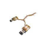 Performance Exhaust for Audi S4 B9 Titanium catback Variable Exhaust Valve With Controller