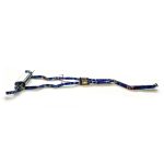 High Flow Exhaust System for Audi A6L 2.0T catback Titanium Racing Grade pipe with Valve Direct Fit - Image 2