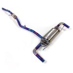 High Flow Exhaust System for Audi Q5L 2.0T catback Titanium Racing Grade pipe with Valve Direct Fit