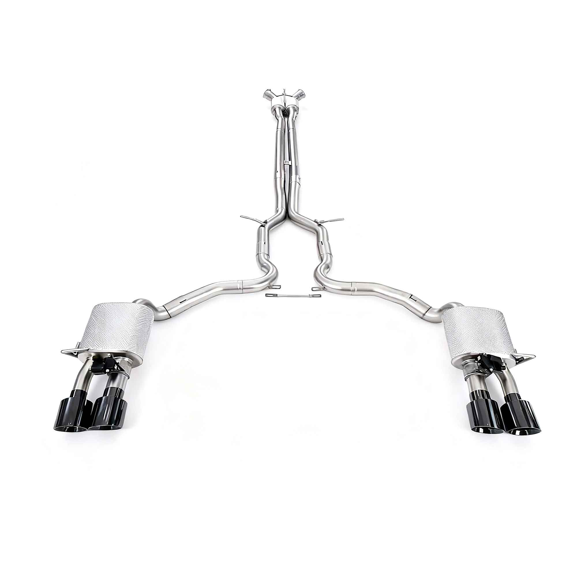 web4 Performance Exhaust for Porsche Panamera (972) Executive 2.9T 2024 catback SUS304 Variable Exhaust Valve with Controller - Image 1