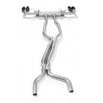 Performance Exhaust for Porsche Cayenne S 958 3.6T 2015 catback SUS304 Variable Exhaust Valve with Controller - Image 4