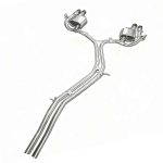 Performance Exhaust for Audi S4 S5 3.0T catback SUS304 Variable Exhaust Valve with Controller - Image 2