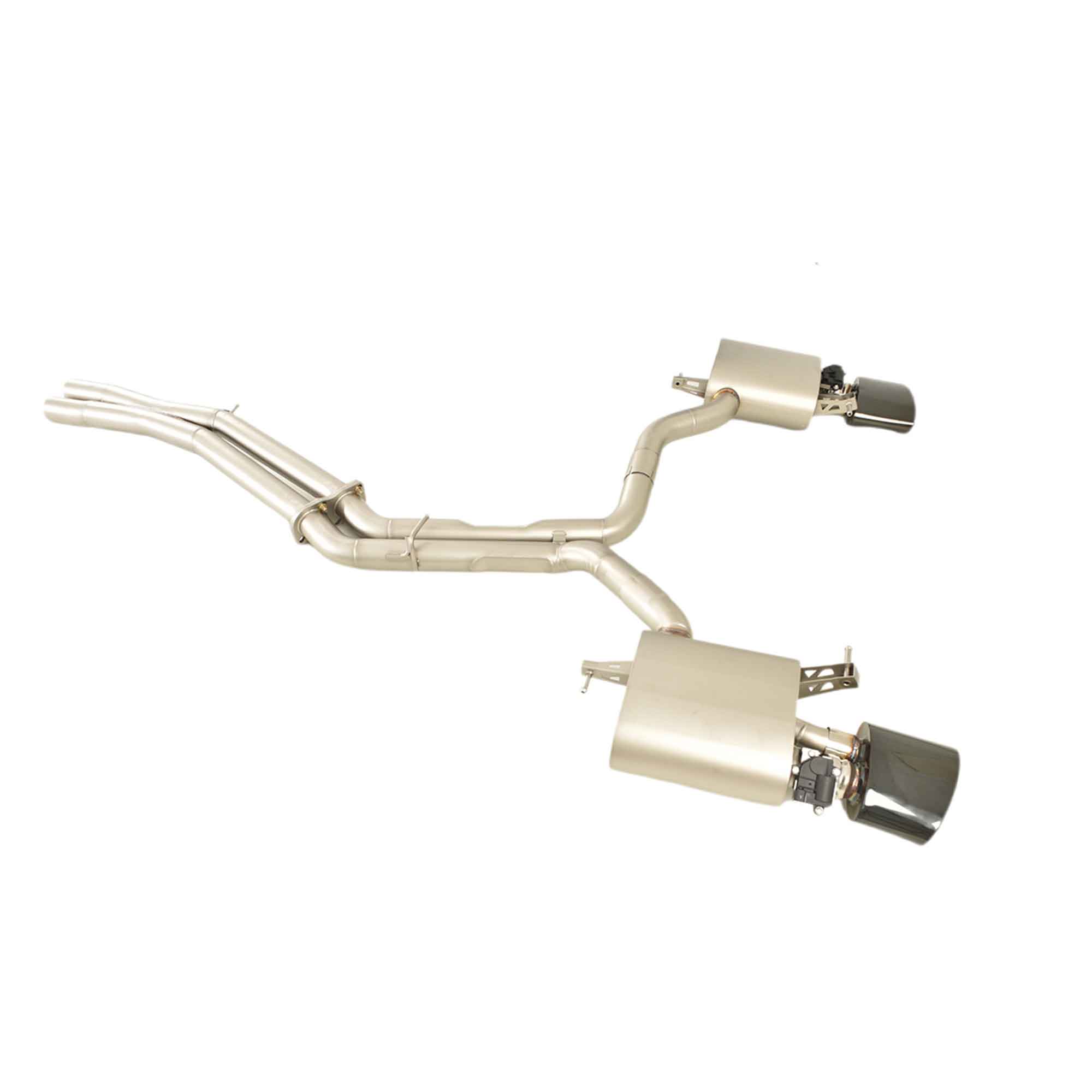 web4 Performance Exhaust for Audi RS6 RS7 C8 catback SUS304 Variable Exhaust Valve with Controller - Image 1