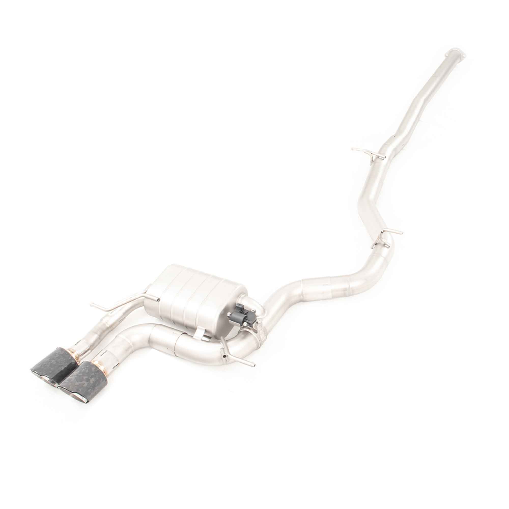 web4 Performance Exhaust for Audi 8p s3 catback SUS304 Variable Exhaust Valve with Controller - Image 1