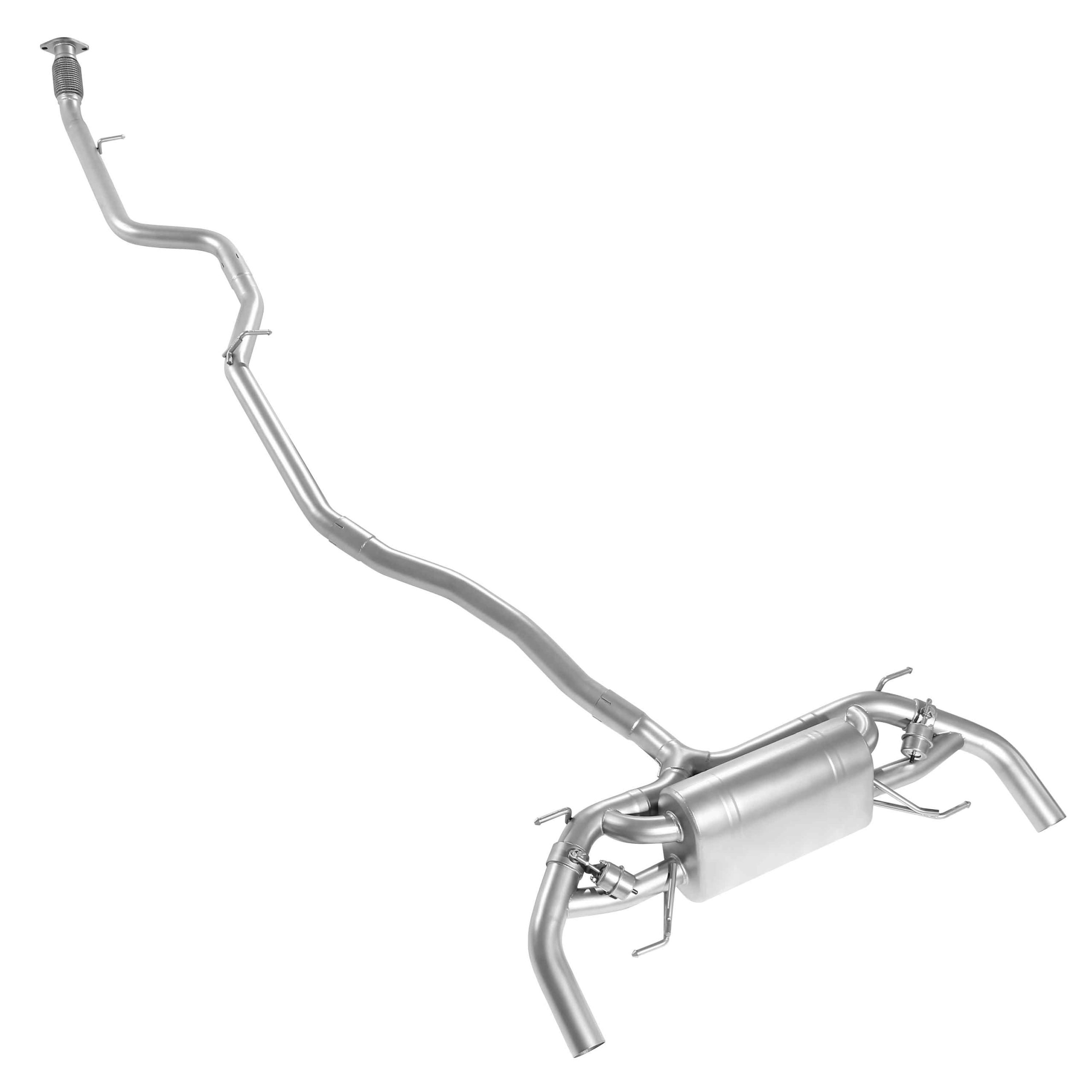 web4 Performance Exhaust for Alfa Romeo Giulia Stelvio 2.0T catback SUS304 Variable Exhaust Valve with Controller - Image 1