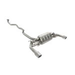 Performance Exhaust for Alfa Romeo Giulia 2.0T catback SUS304 Variable Exhaust Valve with Controller