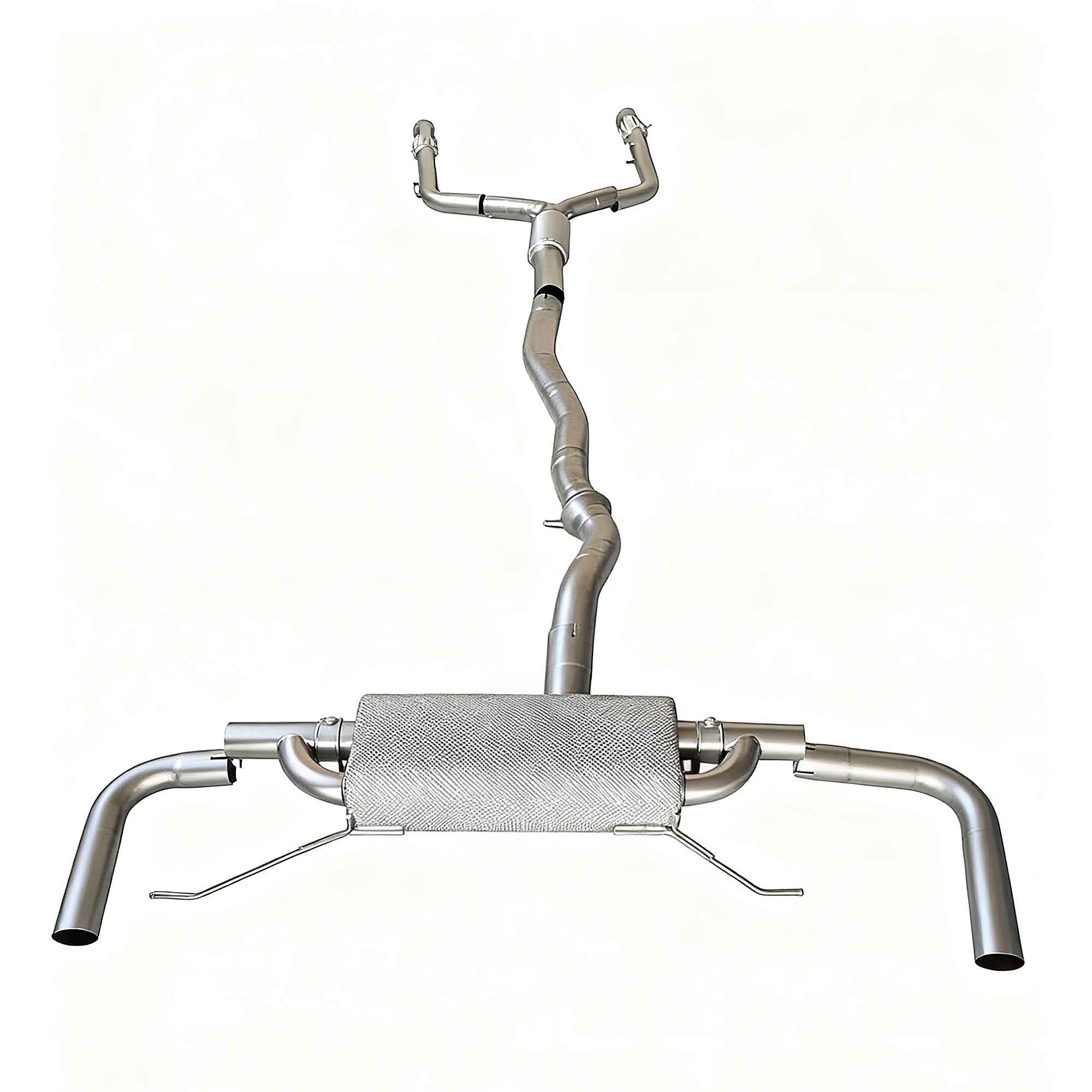 web4 Performance Exhaust for Mercedes BENZ GLC43 AMG 3.0T catback SUS304 Variable Exhaust Valve with Controller - Image 1