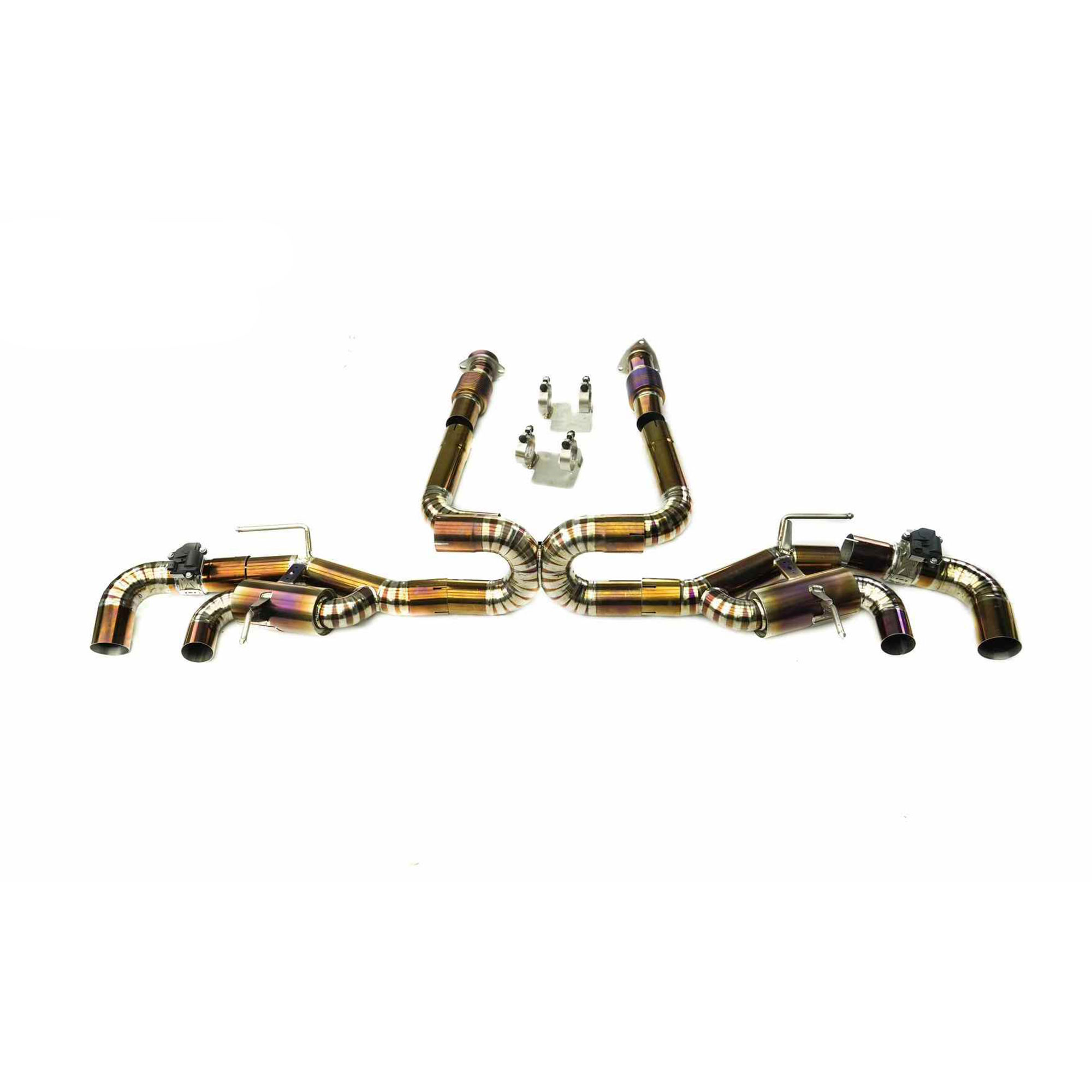 web4 Performance Exhaust for Corvette C8 Z51 Titanium catback Variable Exhaust Valve With Controller - Image 1