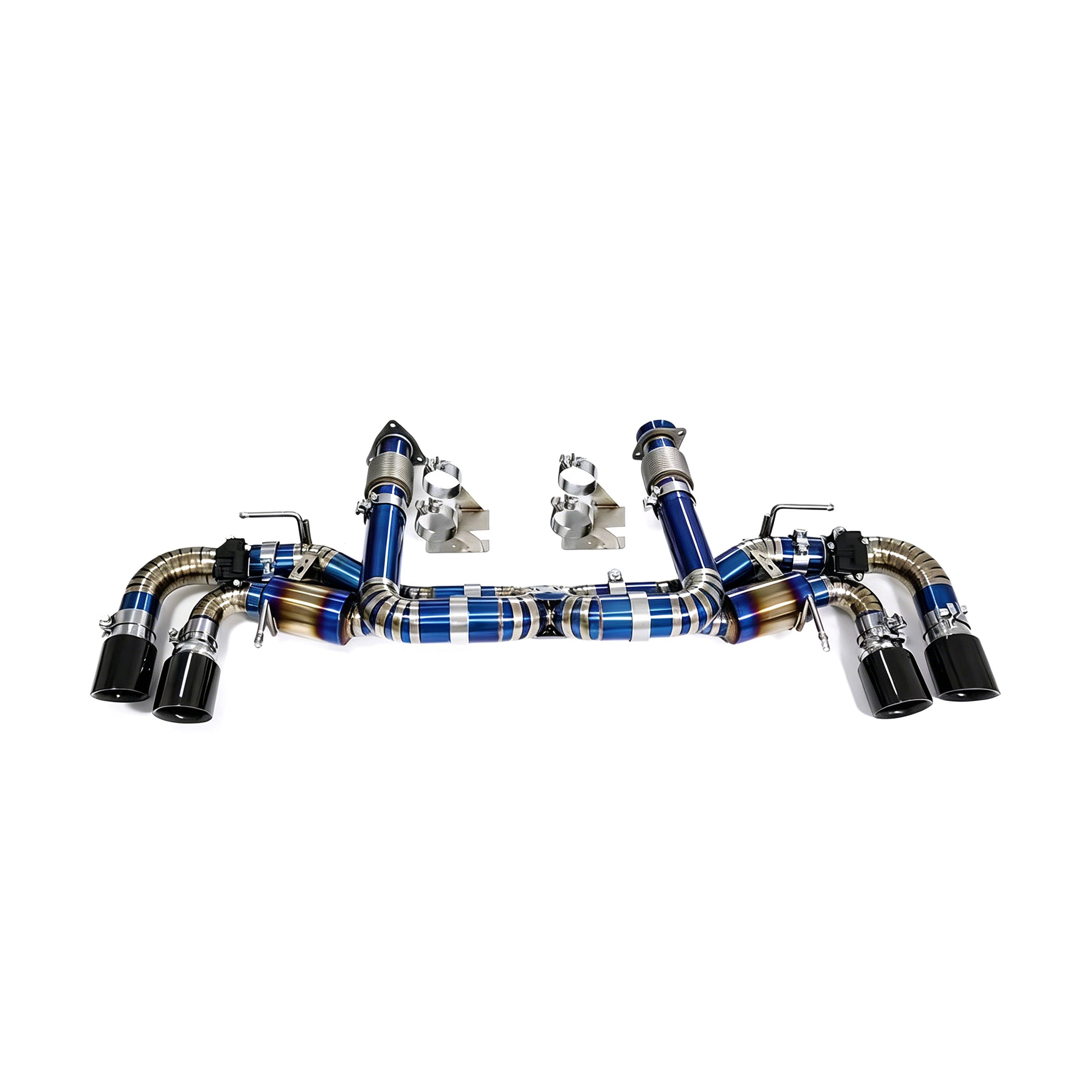 web4 Performance Exhaust for Corvette C8 Z51 6.2L Titanium catback Variable Exhaust Valve With Controller - Image 1