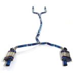 Performance Exhaust for  Mercedes-AMG C43 E43 3.0T 2019   Titanium catback Variable Exhaust Valve With Controller