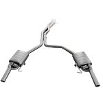 Performance Exhaust for AUDI A8 3.0 catback SUS304 Variable Exhaust Valve with Controller