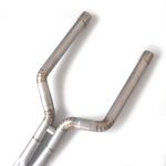 High Flow Exhaust System for BMW M5 F90 4.4 catback Titanium Racing Grade pipe with Valve Direct Fit - Image 3