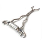 High Flow Exhaust System for BMW M5 F90 4.4 catback Titanium Racing Grade pipe with Valve Direct Fit - Image 2