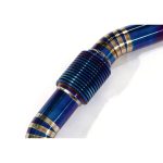 High Flow Exhaust System for Jaguar XE XEL catback Titanium Racing Grade pipe with Valve Direct Fit - Image 3