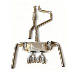 High Flow Exhaust System for Ford Focus MK4.5 1.5T catback Titanium Racing Grade pipe with Valve Direct Fit