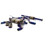 High Flow Exhaust System for Ford Focus (Fourth Generation Mk4) catback Titanium Racing Grade pipe with Valve Direct Fit - Image 4