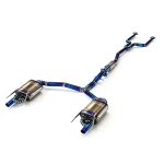 High Flow Exhaust System for Toyota Crown Majesta URS206 (2011) 4.6L catback Titanium Racing Grade pipe with Valve Direct Fit - Image 3