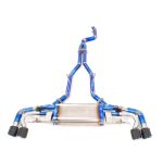 High Flow Exhaust System for BMW X5 G05 catback Titanium Racing Grade pipe with Valve Direct Fit - Image 4