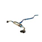 High Flow Exhaust System for BMW X5 3.0 catback Titanium Racing Grade pipe with Valve Direct Fit - Image 4