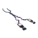 High Flow Exhaust System for BMW M5 F10 catback Titanium Racing Grade pipe with Valve Direct Fit - Image 3